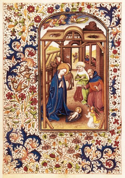 Scène van de Geboorte uit 