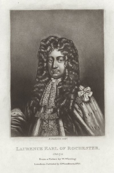 Laurence Graaf van Rochester door Willem Wissing