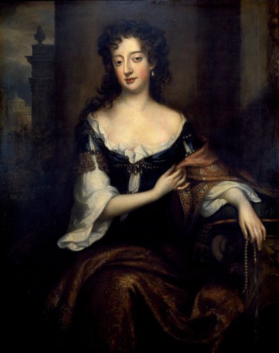 Portret van Mary Butler, hertogin van Devonshire door Willem Wissing