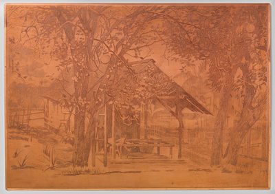 Bijgebouwen, Gambar door Willem Arnoldus Witsen
