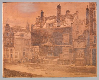 Krom Boomssloot door Willem Arnoldus Witsen
