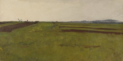 Landschap met velden door Willem Arnoldus Witsen