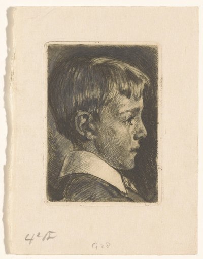 Portret van Wouter Nijhoff door Willem Arnoldus Witsen