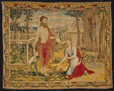 Christus verschijnt aan Maria Magdalena (Noli Me Tangere) door Willem de Pannemaker