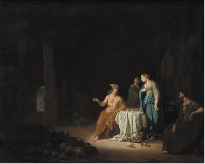 Mercurius en Proserpina door Willem de Poorter