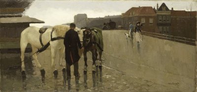 De Wagenbrug in Den Haag door Willem de Zwart