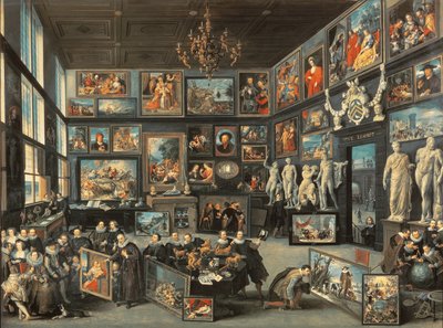 De galerij van Cornelis van der Geest door Willem van II Haecht