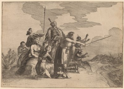 Farao Vergaat in de Rode Zee door Willem van Lande