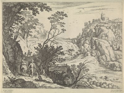 Vlucht naar Egypte door Willem van Nieulandt (II)