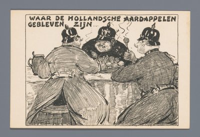 Waar de Hollandsche aardappels gebleven zijn... door Willem van Schaik