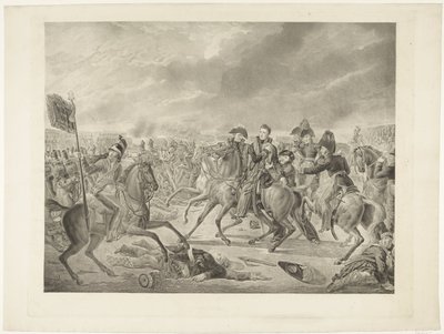 Prins van Oranje in de slag bij Waterloo, 1815 door Willem van Senus