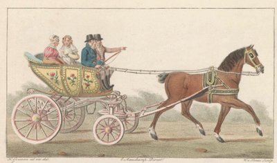 Zaans speelwagentje, 1824 door Willem van Senus