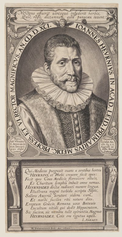 Jan van Heurn door Willem van Swanenburgh