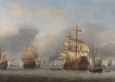 De verovering van het Engelse admiraalsschip de 