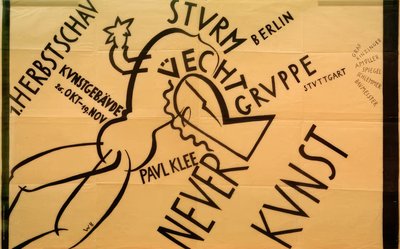 1. Herfsttentoonstelling Nieuwe Kunst door Willi Baumeister