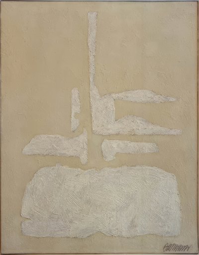 Hani-i-wit met kamgaren door Willi Baumeister