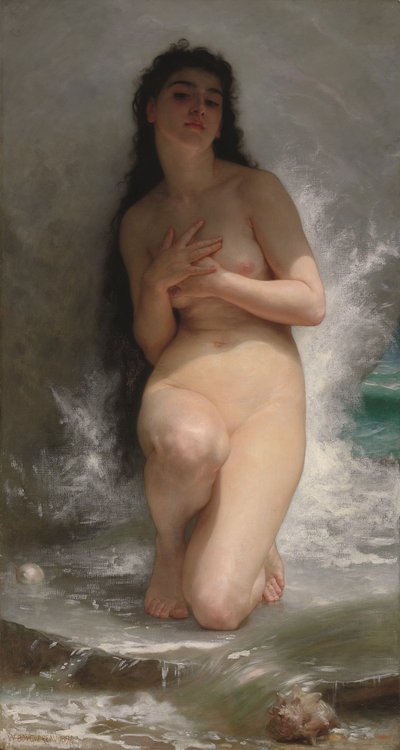 De perle door William Adolphe Bouguereau