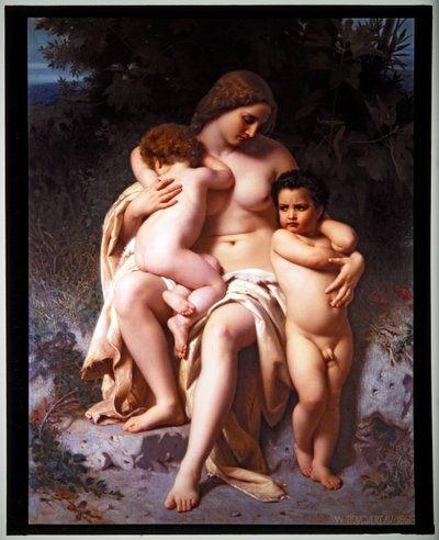 De Eerste Onenigheid door William Adolphe Bouguereau