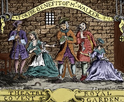 De bedelaarsopera door John Gay door William (after) Hogarth