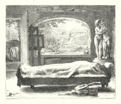 Het Verlaten Huis door William (after) Mulready
