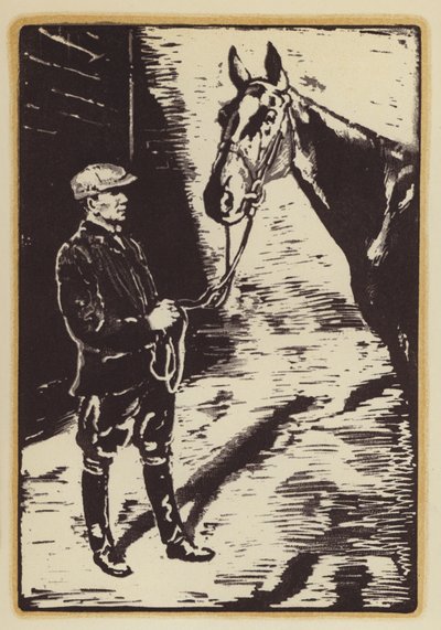 Illustratie voor Memoirs of a Fox-Hunting Man door Siegfried Sassoon door William (after) Nicholson