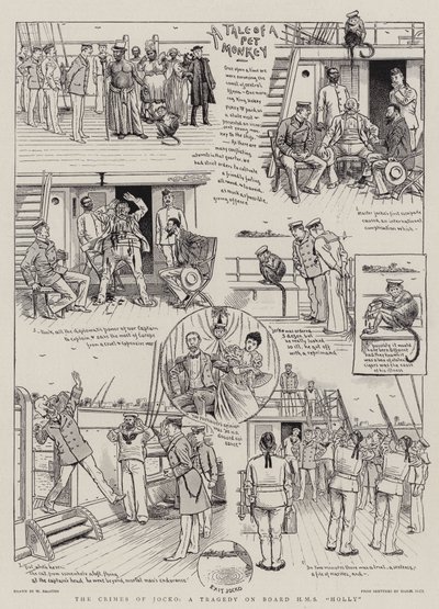 De misdaden van Jocko, een tragedie aan boord van HMS 