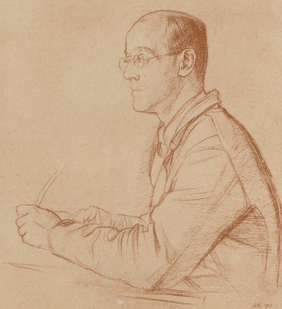 Albert Rutherston door William (after) Rothenstein
