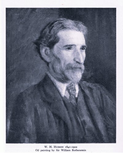 Portret van W. H. Hudson door William (after) Rothenstein