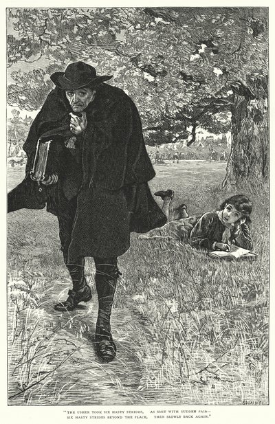 De droom van Eugene Aram (gravure) door William (after) Small