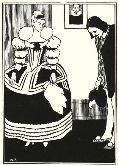 Illustratie voor de avonturen van Baron Munchausen door William (after) Strang