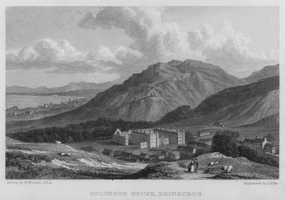 Holyrood House, Edinburgh door William (after) Westall