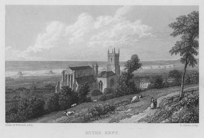 Hythe, Kent door William (after) Westall