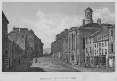 Kendal, Westmorland door William (after) Westall