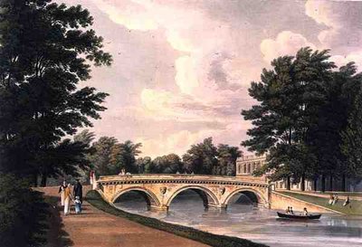Trinity College Bridge, Cambridge, uit 