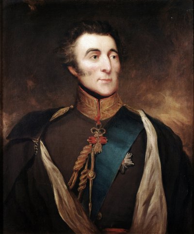 Portret van hertog Arthur Wellesley Wellington door William (attr. to) Etty
