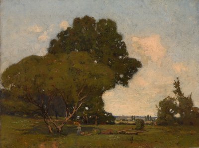De bomen, vroege middag, Frankrijk door William A. Harper