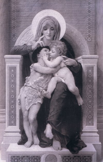 Liefde, Bibbys Jaarboek door William Adolphe (after) Bouguereau
