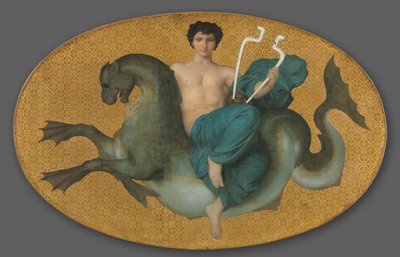 Arion op een Zeepaard, 1855 door William Adolphe Bouguereau