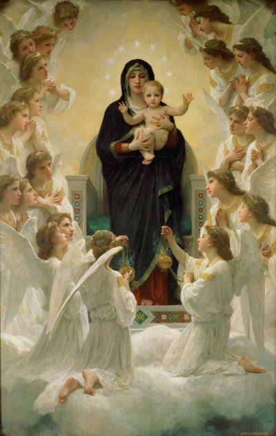 Regina Angelorum, 1900 door William Adolphe Bouguereau