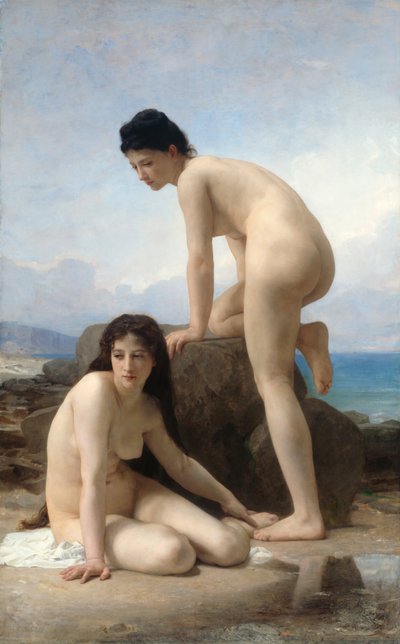 De Baadsters, 1884 door William Adolphe Bouguereau