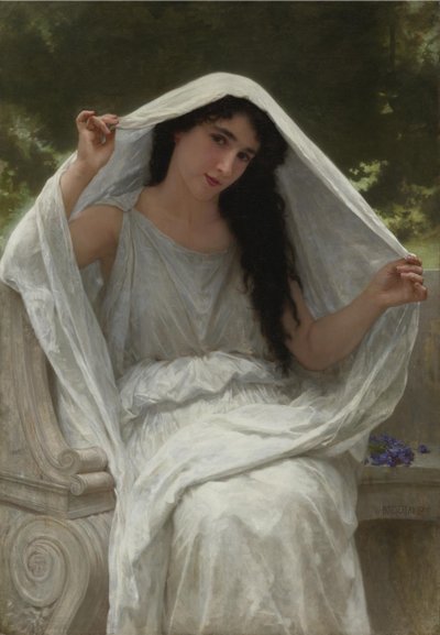 Sluier door William Adolphe Bouguereau