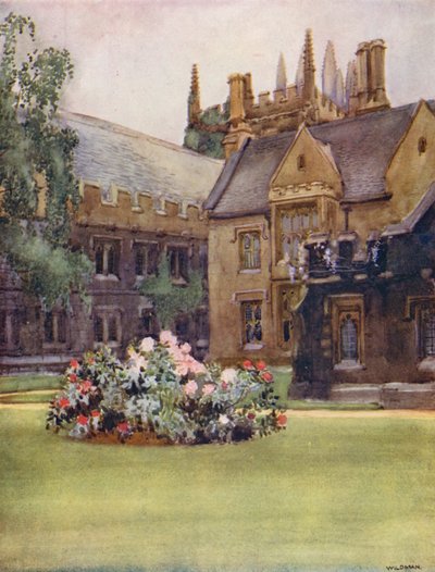 Magdalen College, met President