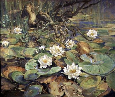 Rand van de Dubh Lochan door William Aitken