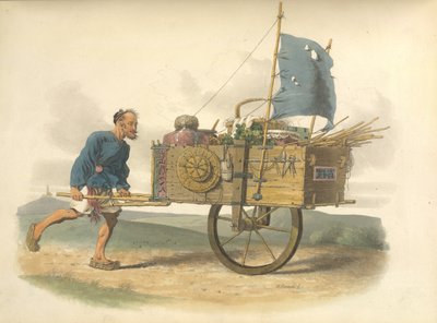 Een Chinese drager door William Alexander
