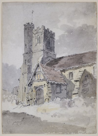 Een kerk door William Alexander