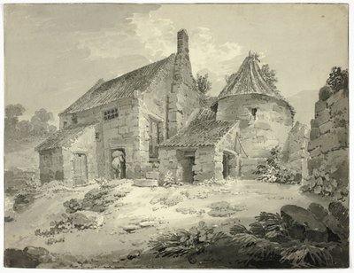 Een molen in Berwick Upon Tweed door William Alexander