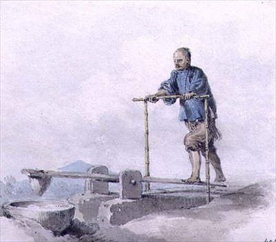 Chinese Arbeider aan het Werk door William Alexander