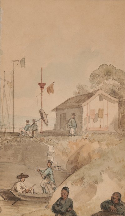 Rivierboot in China, November door William Alexander