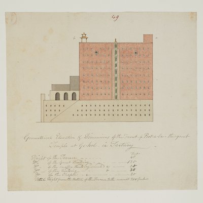 WD 961 f.49 door William Alexander
