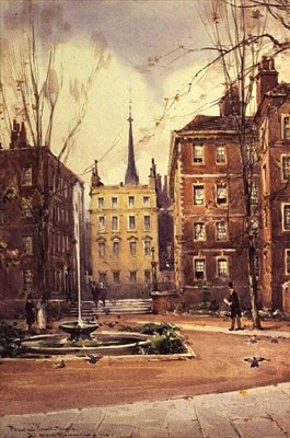 Fountain Court, Temple door William Allister Macdonald